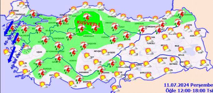 Kuvvetli sağanak geliyor! Meteoroloji 3 ili ‘dikkatli olun’ diyerek uyardı - Resim: 32